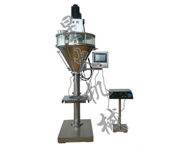 與咸陽(yáng)親親食品有限公司合作，定制粉劑定量灌裝機(jī)