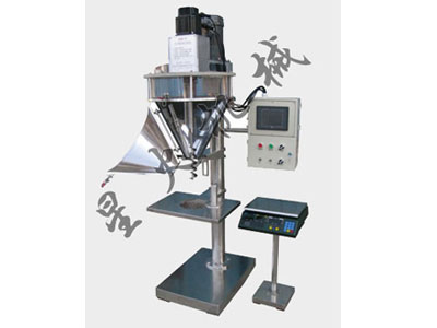 與榆林鹽化有限公司合作，定制開(kāi)斗型半自動(dòng)粉末灌裝機(jī)