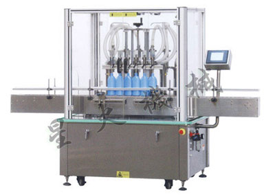 與興平市誠信調味品有限公司合作，定制活塞式直線灌裝機