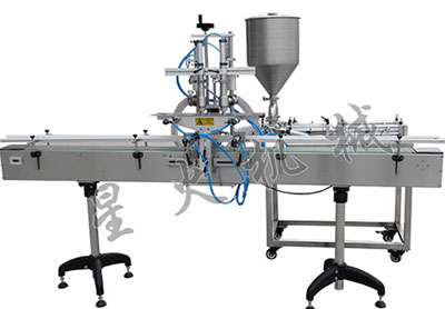 與鳳縣醬貨釀造公司合作，定制顆粒醬狀灌裝機