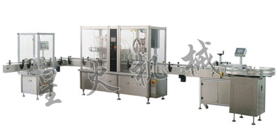 與宜君酒業(yè)有限公司合作，定制清瓶灌裝旋蓋貼標(biāo)生產(chǎn)線