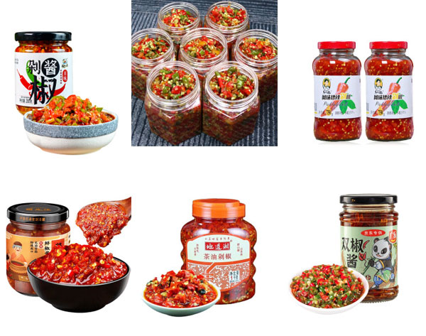 剁椒醬灌裝機設備生產(chǎn)線