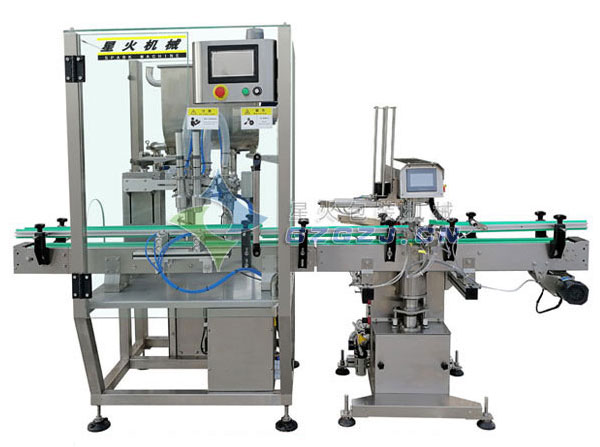豆瓣醬灌裝流水線-全自動豆瓣醬灌裝機設備生產流水線
