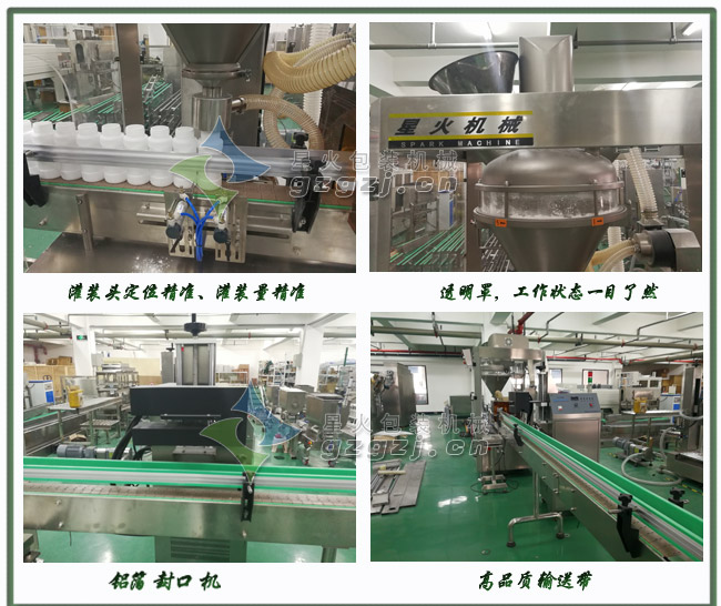 食用鹽灌裝機細節