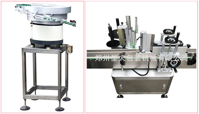 精華液自動灌裝生產線,精油灌裝旋蓋貼標生產線