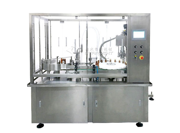濃漿口服液灌裝機,口服液全自動灌裝壓蓋機