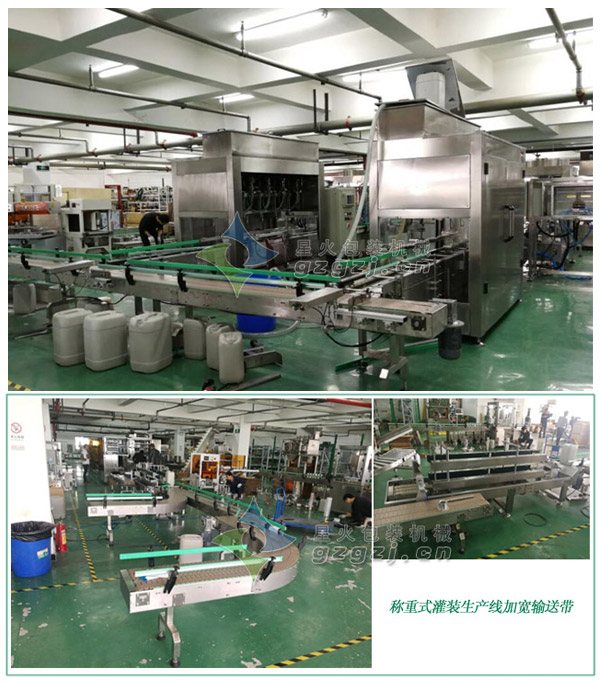 稱重式灌裝生產(chǎn)線