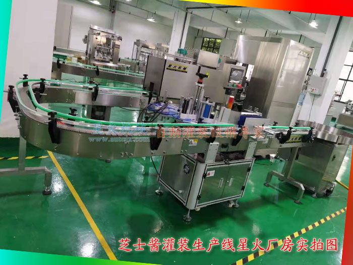 自動(dòng)化芝士醬灌裝生產(chǎn)線(xiàn)星火廠(chǎng)房實(shí)拍圖
