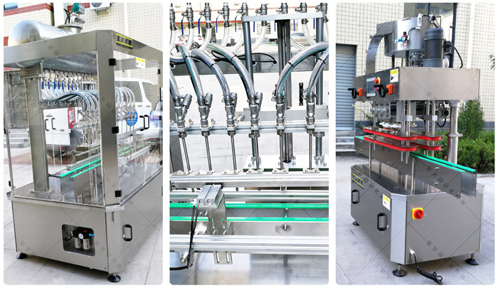 液體灌裝生產線-全自動液體灌裝生產線設備細節展示
