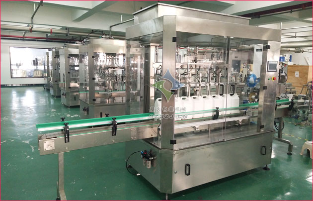 液體復合肥灌裝機星火廠房設備實拍圖