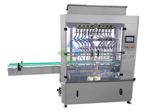 12頭直流式液體灌裝機,飲料灌裝機